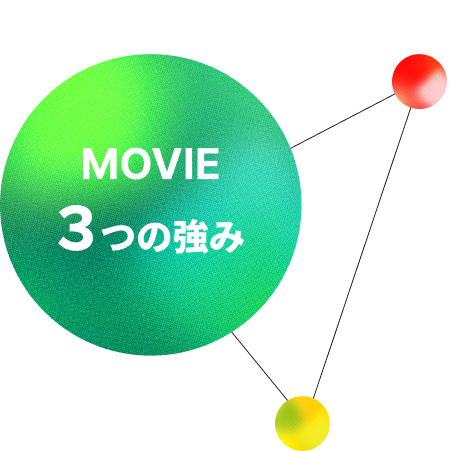 WEB SITE 3つの強み